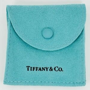EUC Tiffany & Co Suede Jewelry Pouch